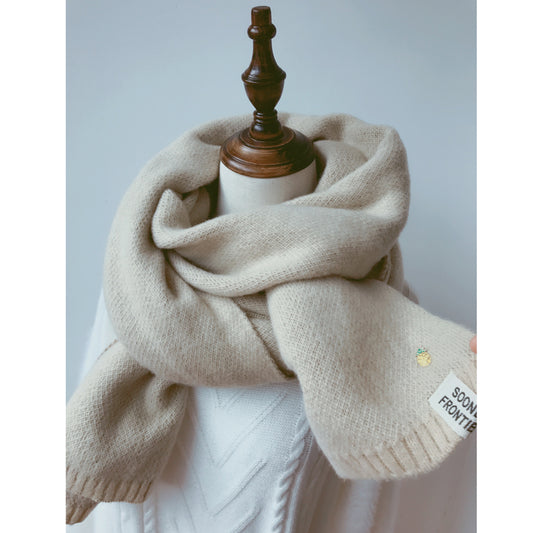 Écharpe Nuage toucher cachemire coloris beige
