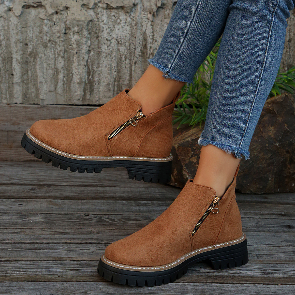 Les Bottines Lina chocolat