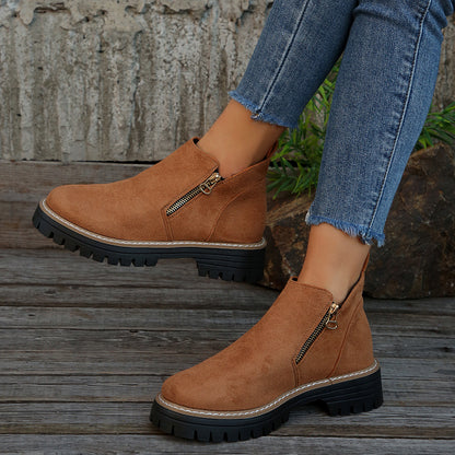 Les Bottines Lina chocolat