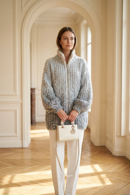 Le Gilet Étincelle gris
